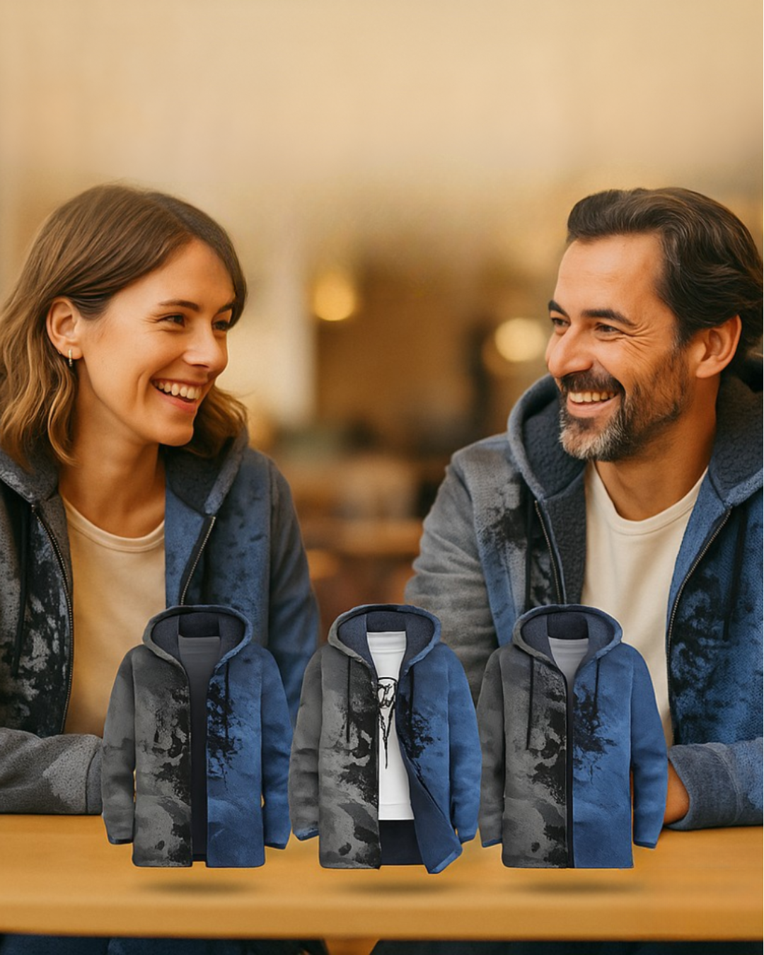 ANNICK • Cardigan Artistique Doux & Confortable