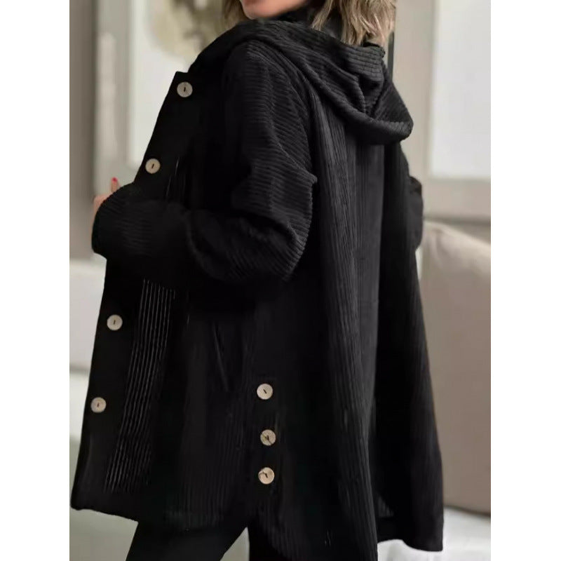 CÉLINE | VESTE EN VELOURS CÔTELÉ DÉCONTRACTÉE