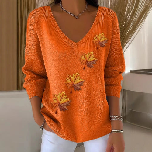 LOUNA | T-SHIRT DECONTRACTE DEGRADE AUX MANCHES LONGUES