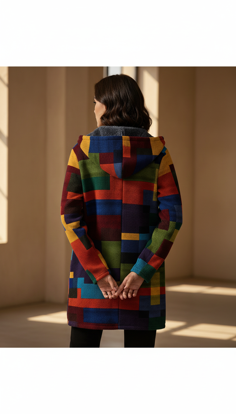 ANNICK • Cardigan Artistique Doux & Confortable