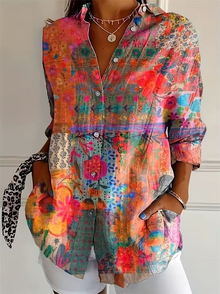 Chemise Floral Femme