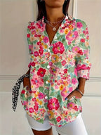 Chemise Floral Femme