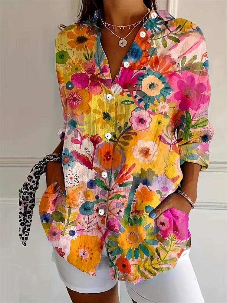 Chemise Floral Femme