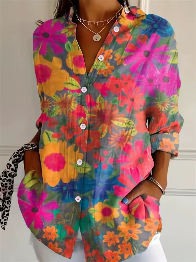Chemise Floral Femme